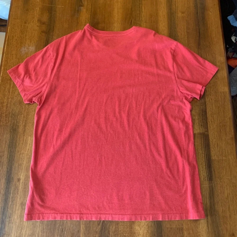 Polo by Ralph Lauren Large Red Short Sleeve Tee casual Preppy